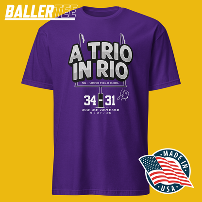 A Trio In Rio Tyler Loop Baltimore Ravens graphic T-shirt