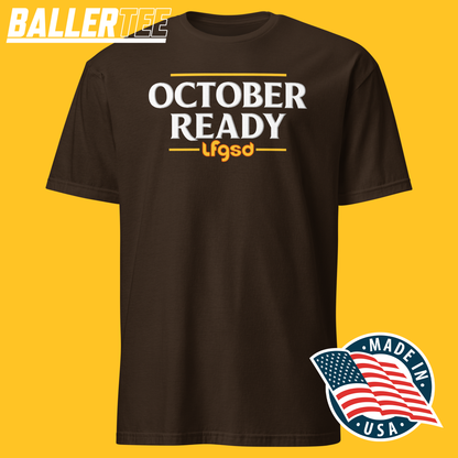 San Diego Padres October Ready graphic T-shirt, front view