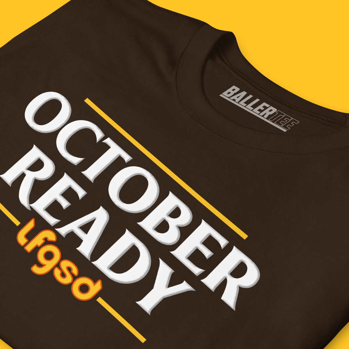 San Diego Padres October Ready graphic T-shirt, front view