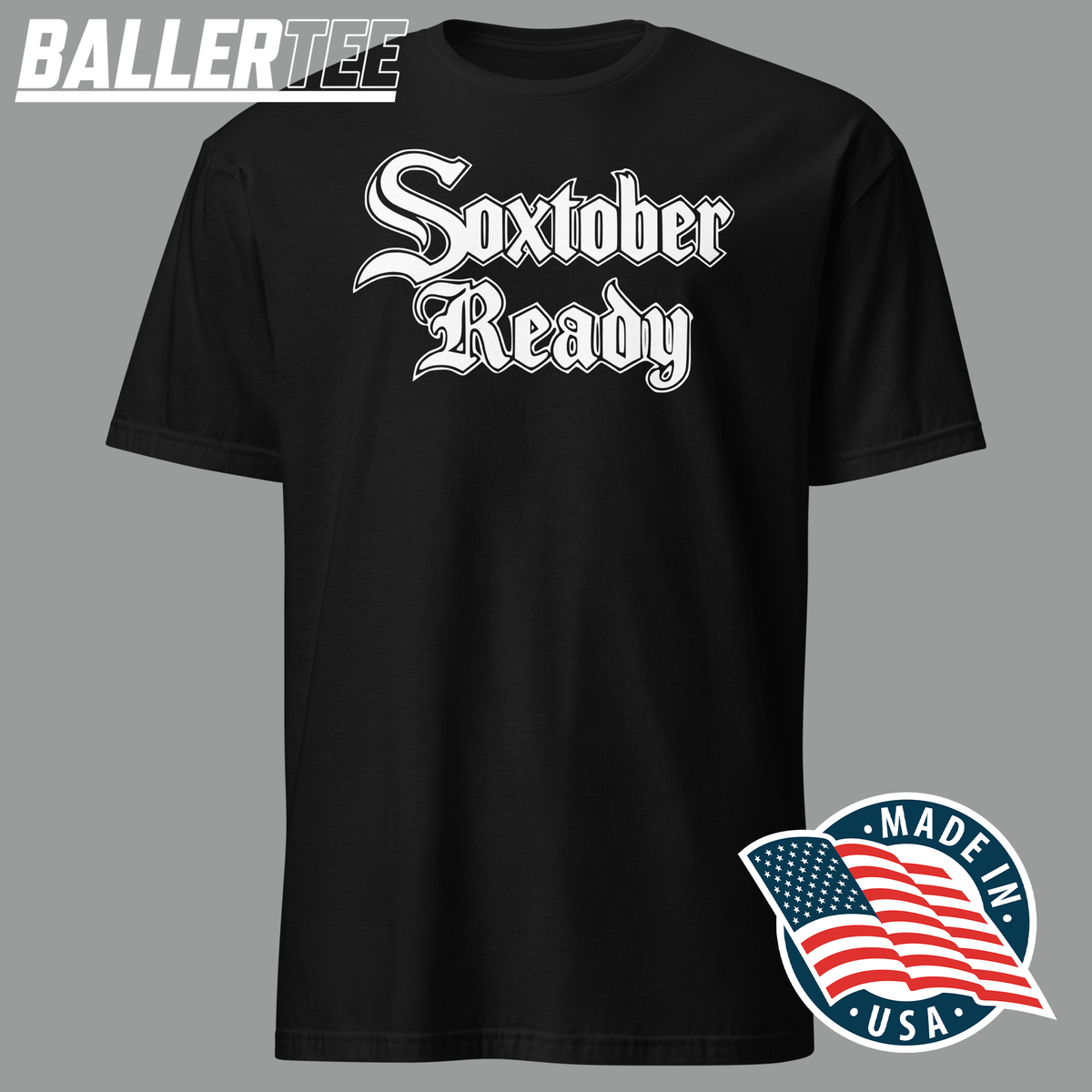 Chicago Soxtober October Ready Baseball T-Shirt