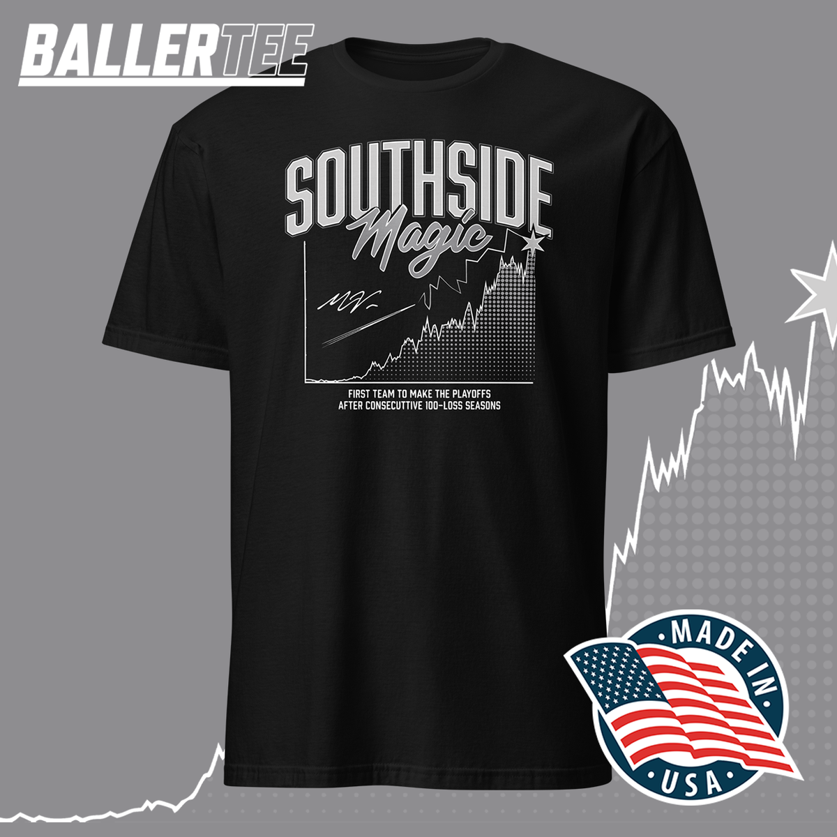 Chicago White Sox playoff shirt graphic
