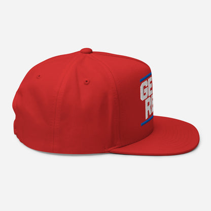 Ole Miss Football Geaux Rebs flat bill snapback hat for Rebels fans