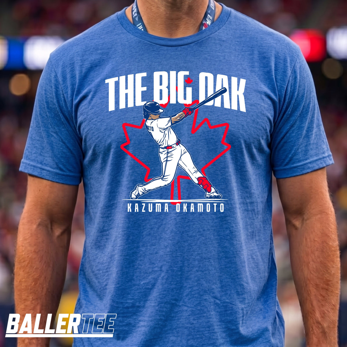 The Big Oak Kazuma Okamoto Toronto Baseball Graphic T-Shirt