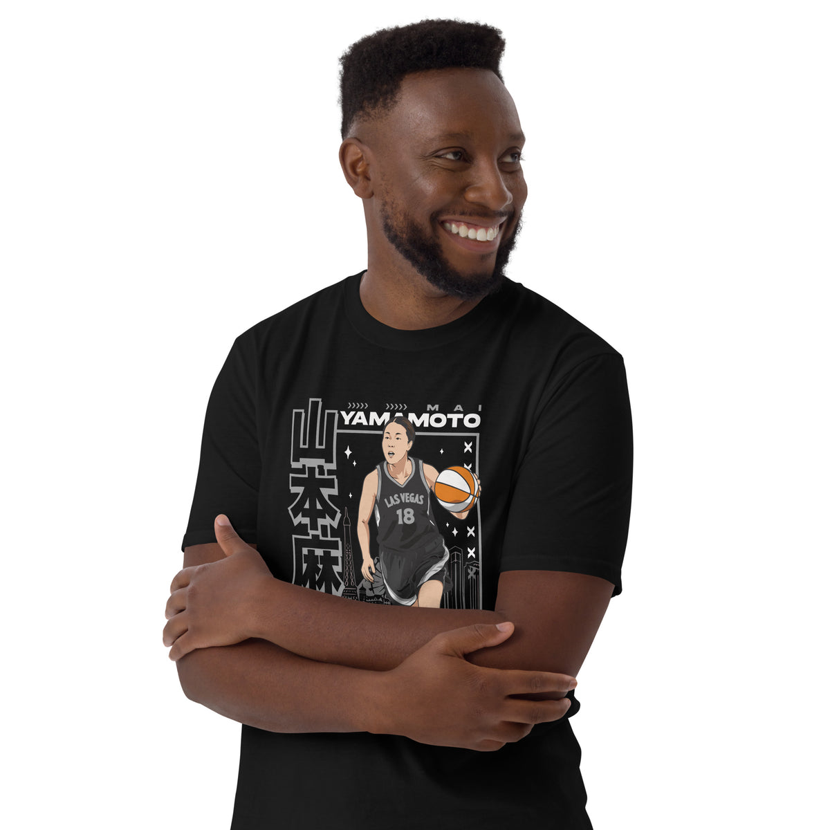 Mai Yamamoto Las Vegas Aces Basketball Anime T-Shirt – BallerTee