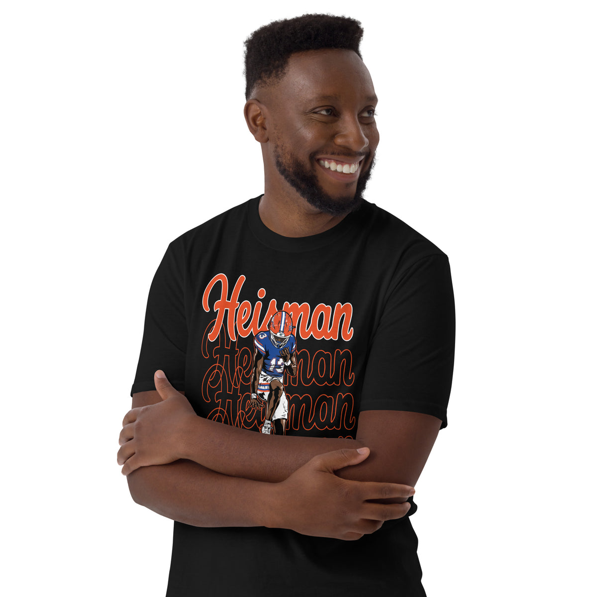 Jadan Baugh Heisman-inspired Florida Gators football graphic T-shirt