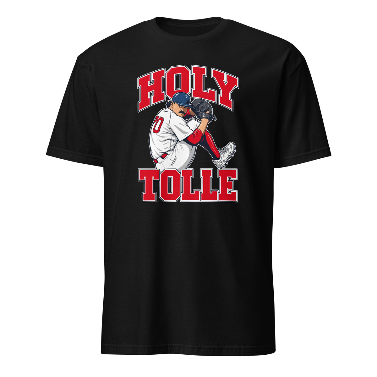 Payton Tolle Boston Red Sox graphic t-shirt in black, front view