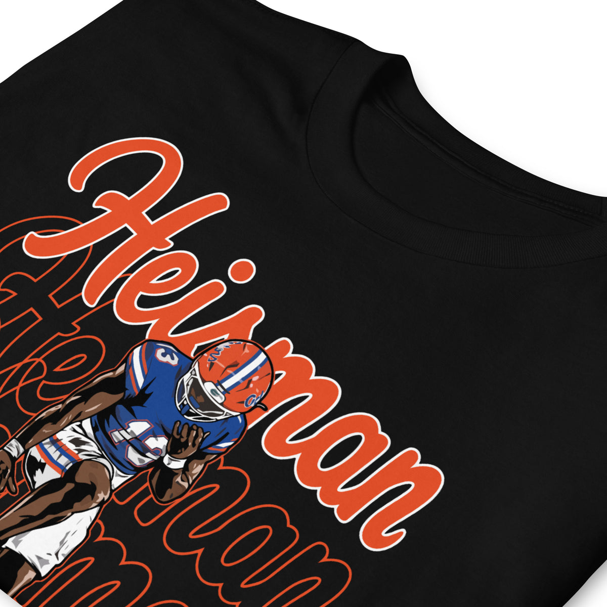 Jadan Baugh Heisman-inspired Florida Gators football graphic T-shirt