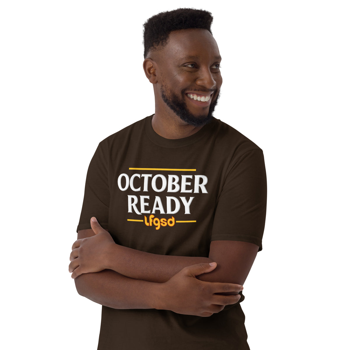 San Diego Padres October Ready graphic T-shirt, front view