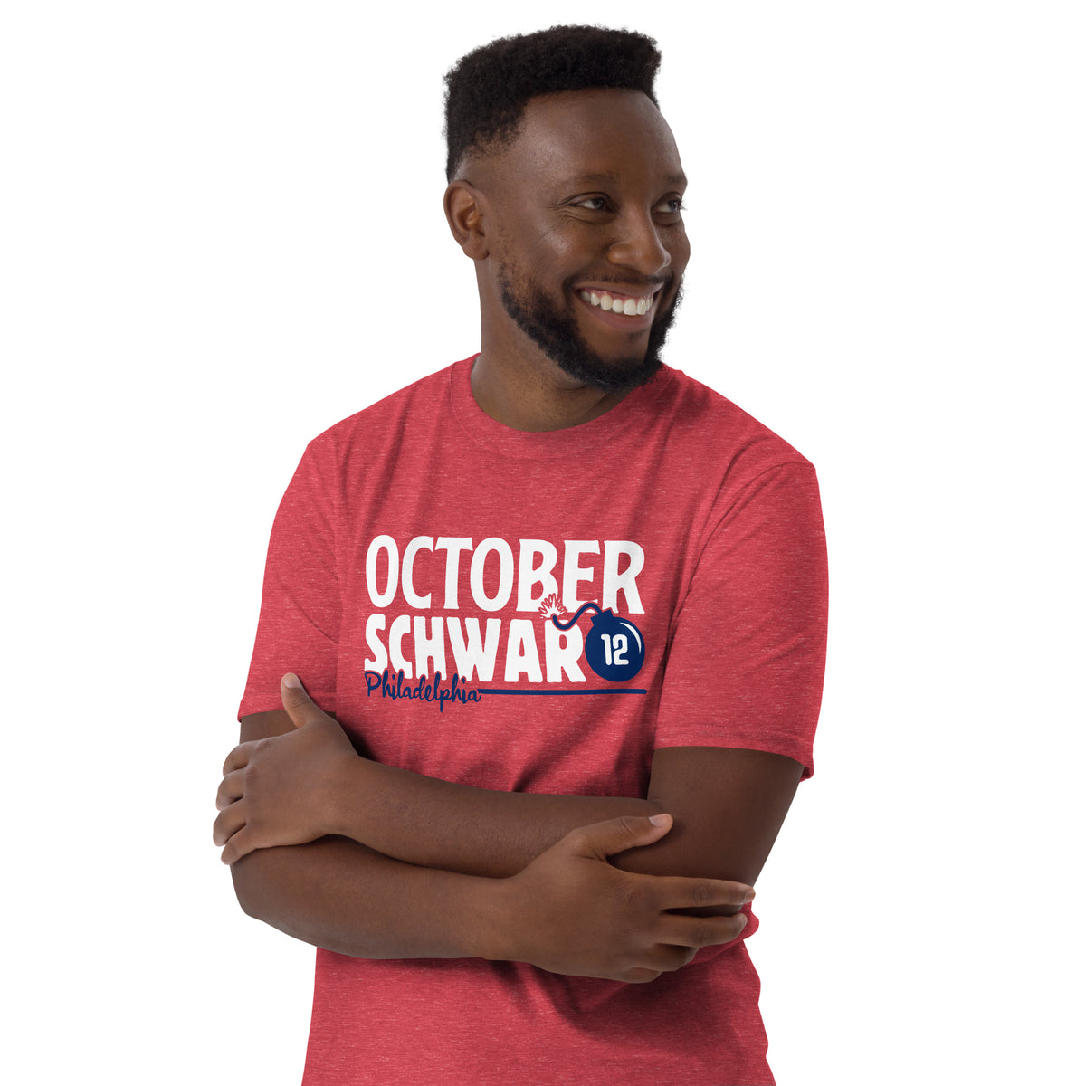 Philadelphia October Schwarbombs baseball T-shirt inspired by Kyle Schwarber”