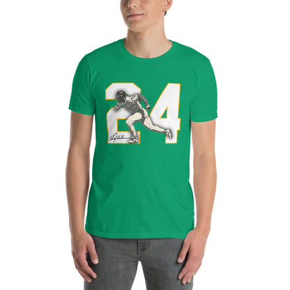 Rickey Henderson #24 Oakland Athletics Baseball Graphic T-Shirt