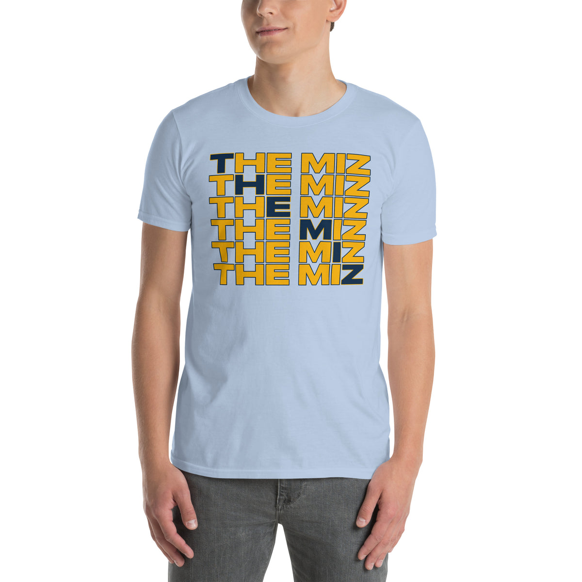Jacob Misiorowski The Miz Milwaukee Brewers baseball unisex t-shirt in light blue