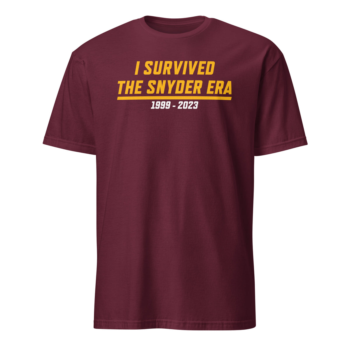 I Survived The Snyder Era Washington Commanders T-Shirt – BallerTee
