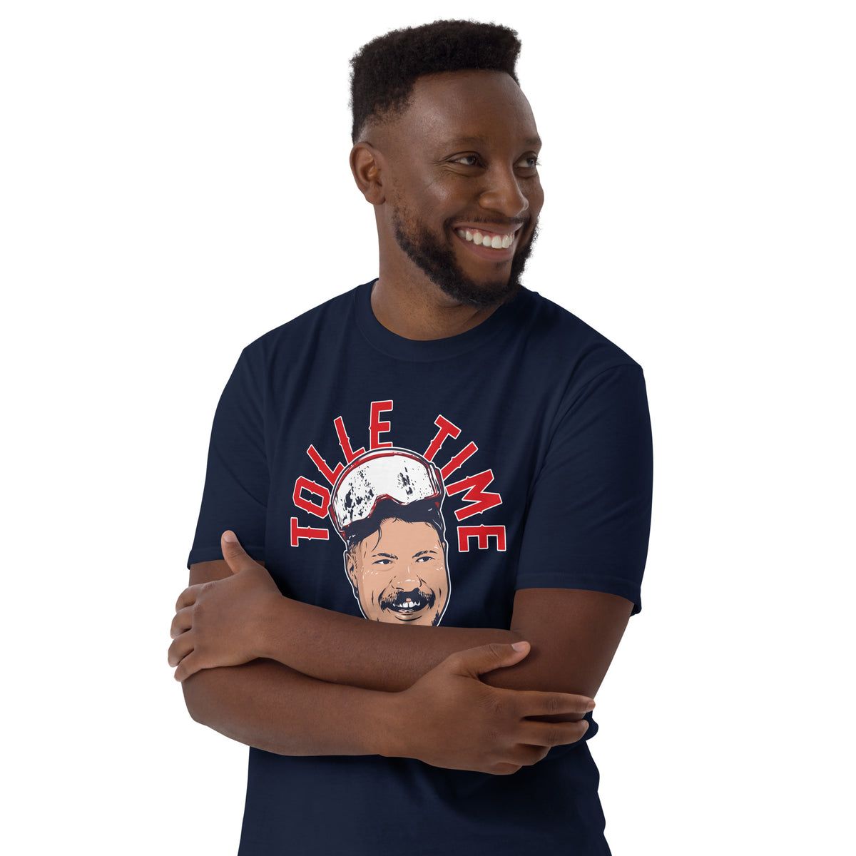 `Payton Tolle Time October graphic on a Boston baseball fan unisex T-shirt`