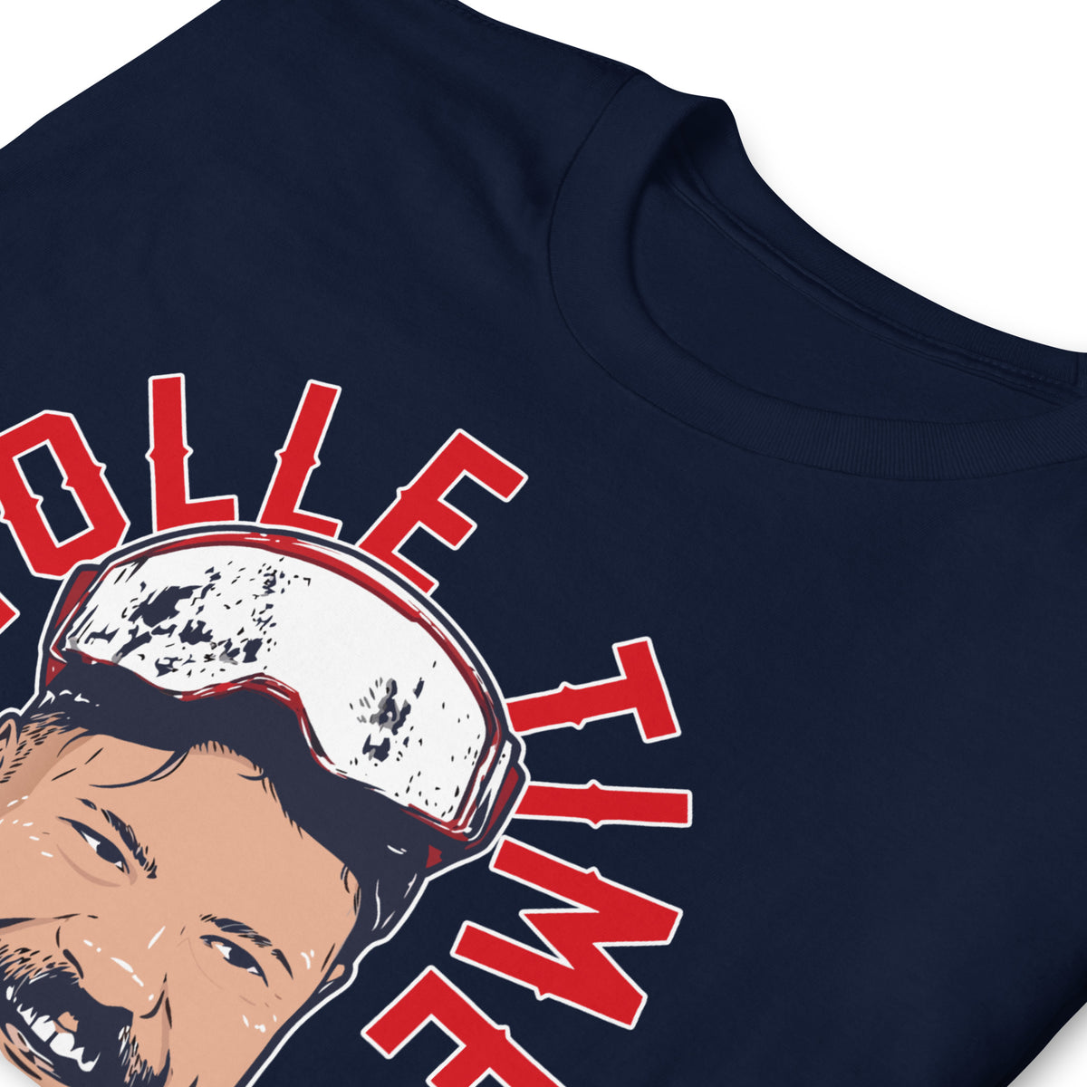 `Payton Tolle Time October graphic on a Boston baseball fan unisex T-shirt`