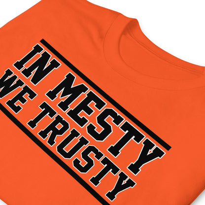 Drew Mestemaker Oklahoma State Cowboys In Mesty We Trusty T-Shirt – BallerTee