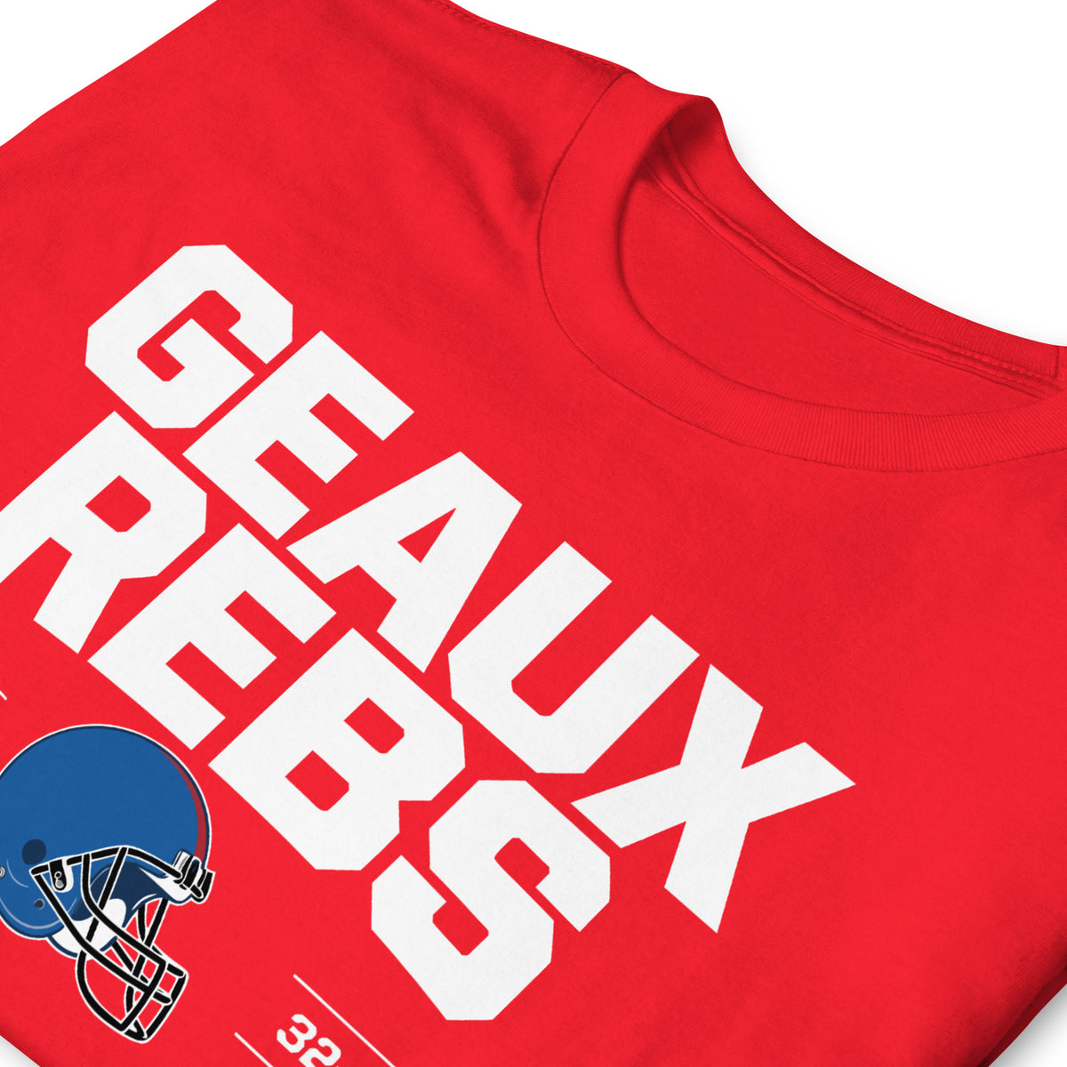 Ole Miss Football Geaux Rebs graphic T-shirt for Rebels fans