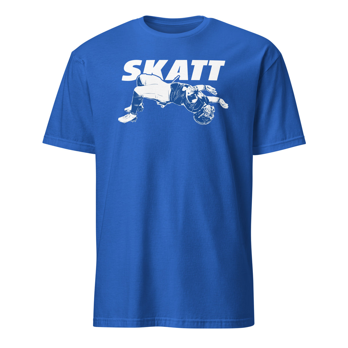 Cam Skattebo New York Giants SKATT Flip T-Shirt – Royal colorway, BallerTee