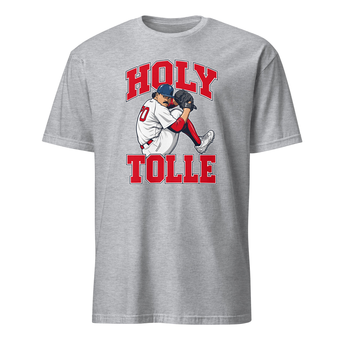 Payton Tolle Boston Red Sox graphic t-shirt in sport grey, front view